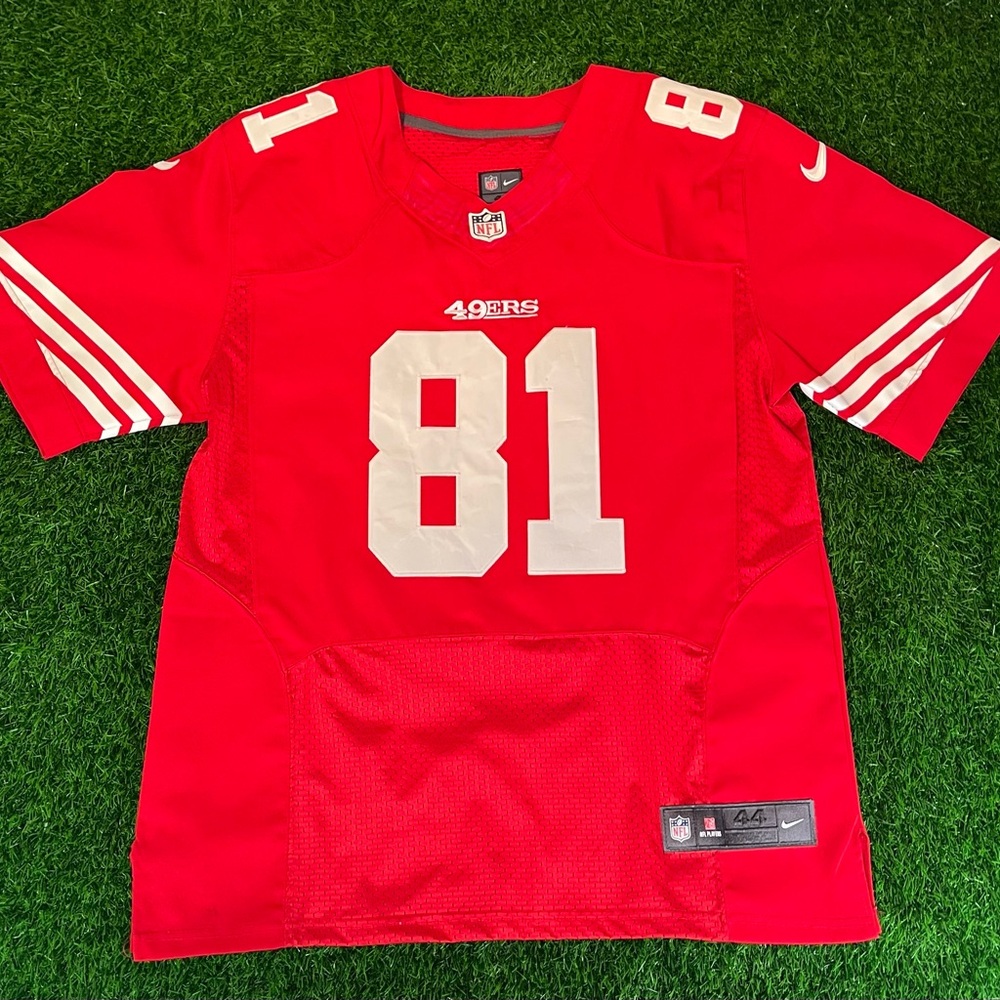 Nike San Francisco 49ers Anquan Boldin #81 On-Field Vapor Flywire Jersey Size 44